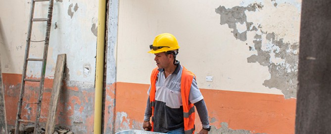 Intervención de Infraestructura Educativa en la comuna 6